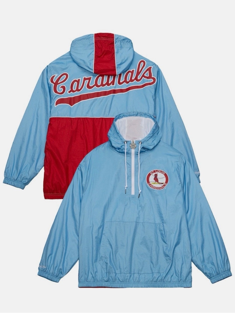 NWT Mitchell & Ness Men’s STL Cardinals Windbreaker